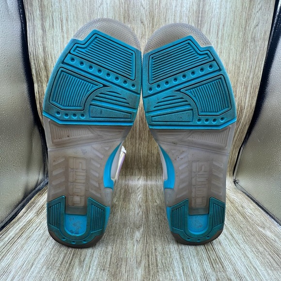 Men's Size 18 - Converse ERX Impress‎ High Top Iridescent White Bold 163778C - Picture 8 of 9